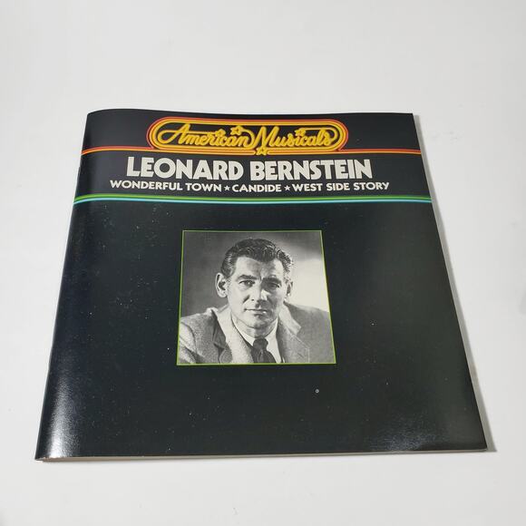 Leonard Bernstein American Musicals Candide West Side Storey 3 Cassette Box Set - Picture 2 of 6